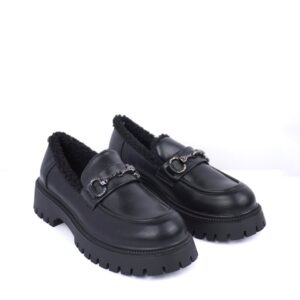 Ženske mokasine L032411 Black