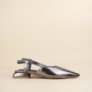 Ženske kožne sandale Invento 5040A Platin