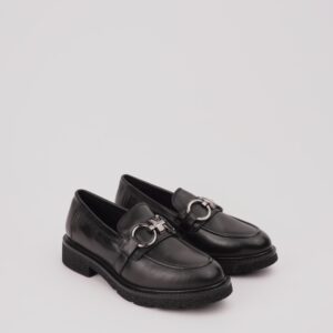 Ženske kožne mokasine Mod A2040 Black