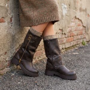 Ženske čizme LX352583 Coffee