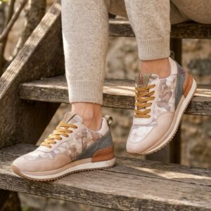 bež braon kožne zežnske patike