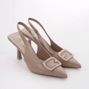 Bež ženske sandalete sa šnalom LS242639