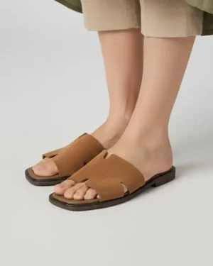 Camel ženske kožne papuče  G003 5410