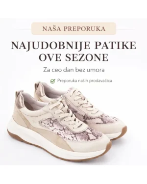 Ženske patike sa zmijskim dezenom – maksimalna udobnost za svaki dan