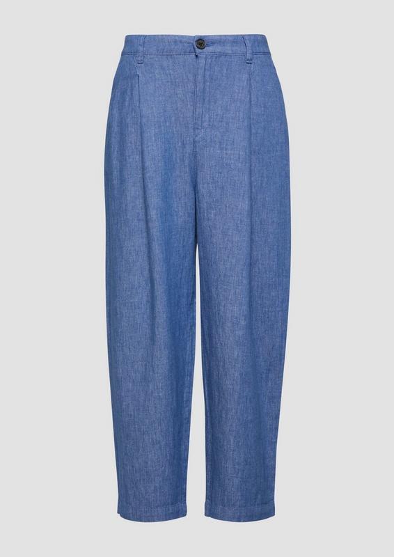 Plave ženske pantalone lagane S.O. 349