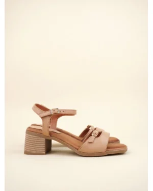 Bež ženske sandale sa punom petom LS762555 Beige