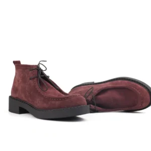 Bordo ženske kožne cipele Stefano 99502