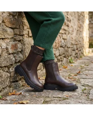 Ženske čizme LH562553 Brown