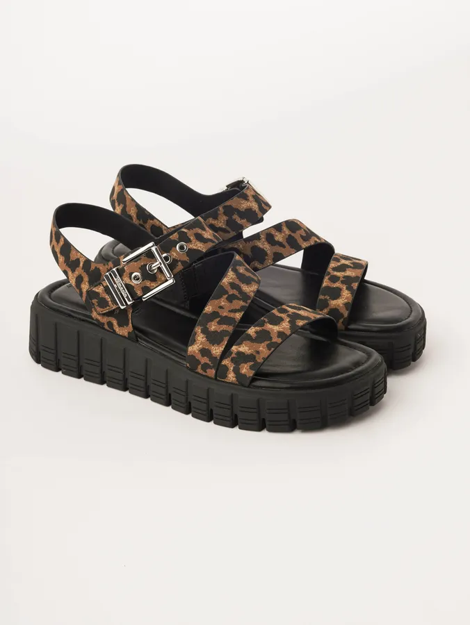 Leopard ženske sandale 28233-46