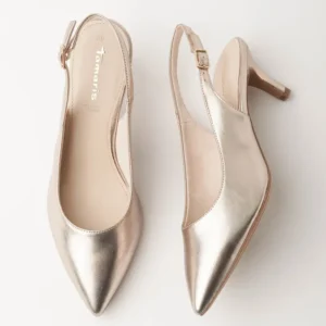 zlatne elegantne sandalete tamaris