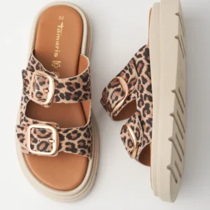 ženske leopard papuče tamaris