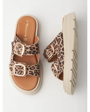 ženske leopard papuče tamaris