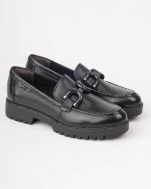 Crne ženske mokasine Tamaris 24740-47