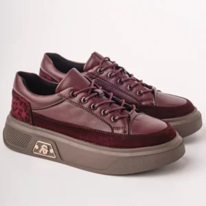 Bordo leopard ženske patike P280