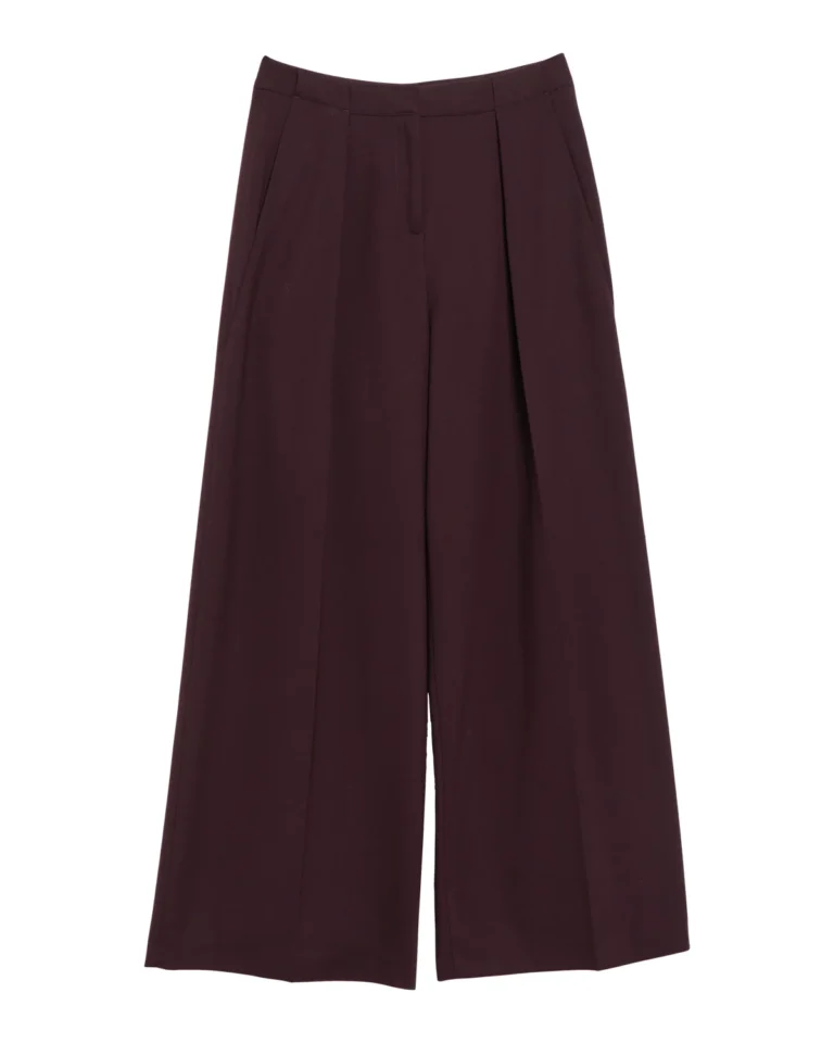 Crne pantalone COMMA 736 PLUM
