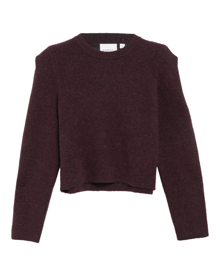 Bordo džemper COMMA 089 PLUM